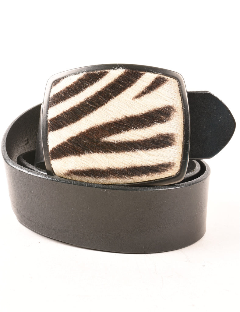 Leather Fashion Belt - M