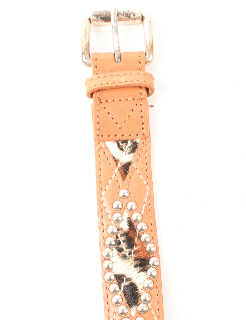 Leather Fashion Belt - M
