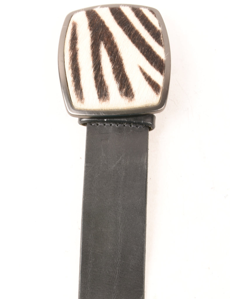 Leather Fashion Belt - M