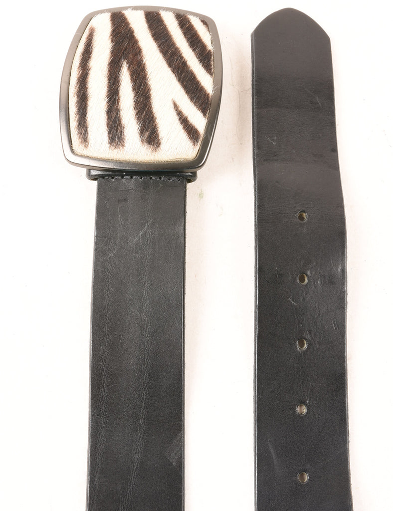 Leather Fashion Belt - M