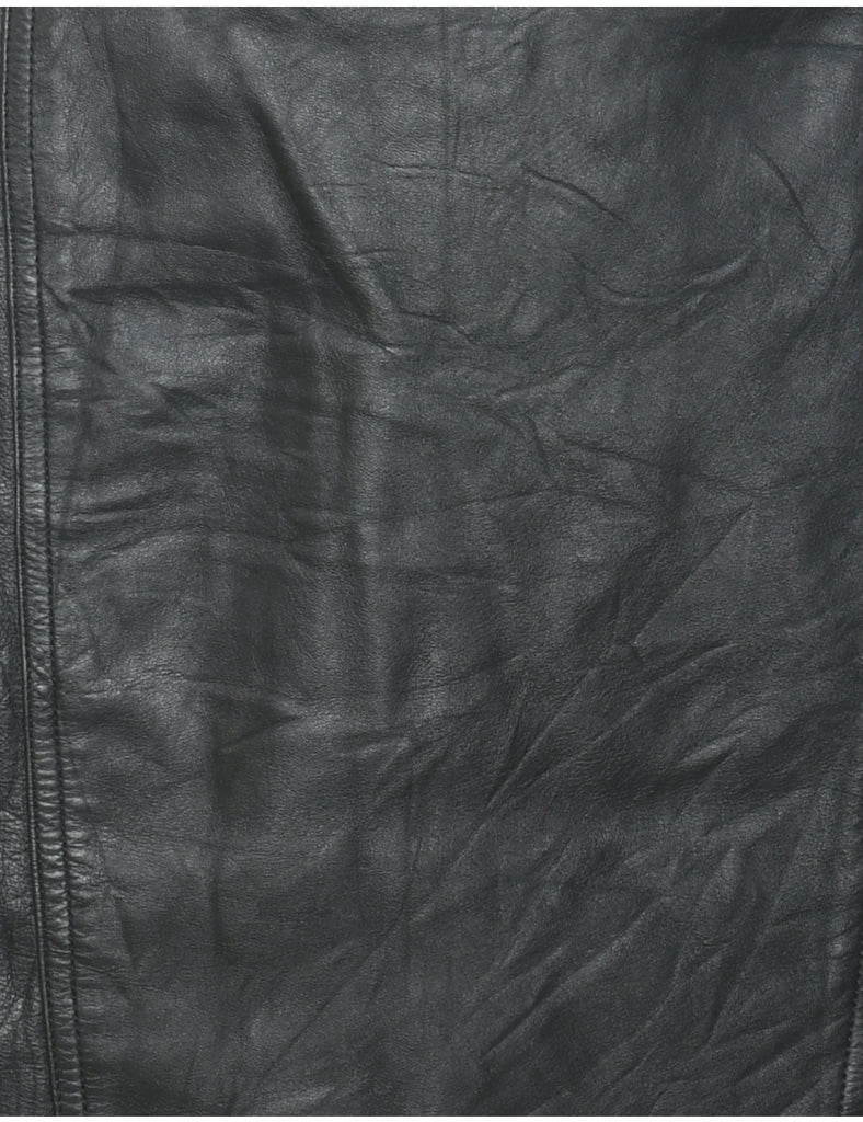Leather Pencil Skirt - S