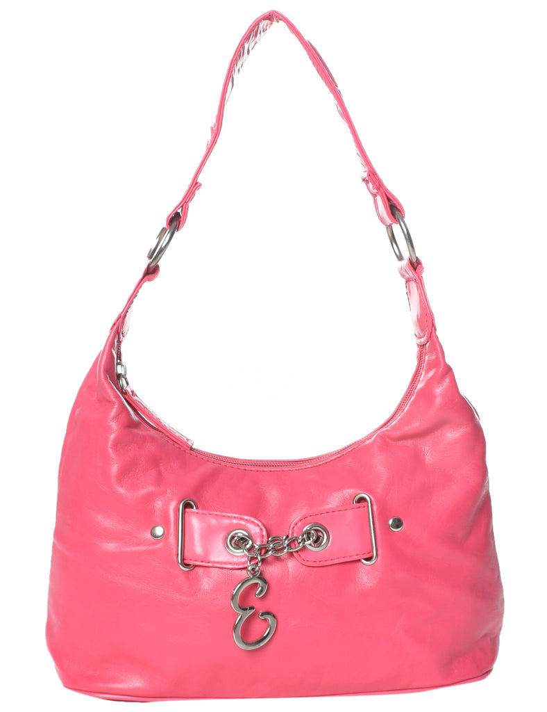 Leather Pink Handbag - S