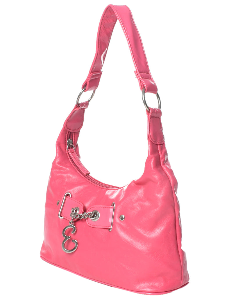 Leather Pink Handbag - S