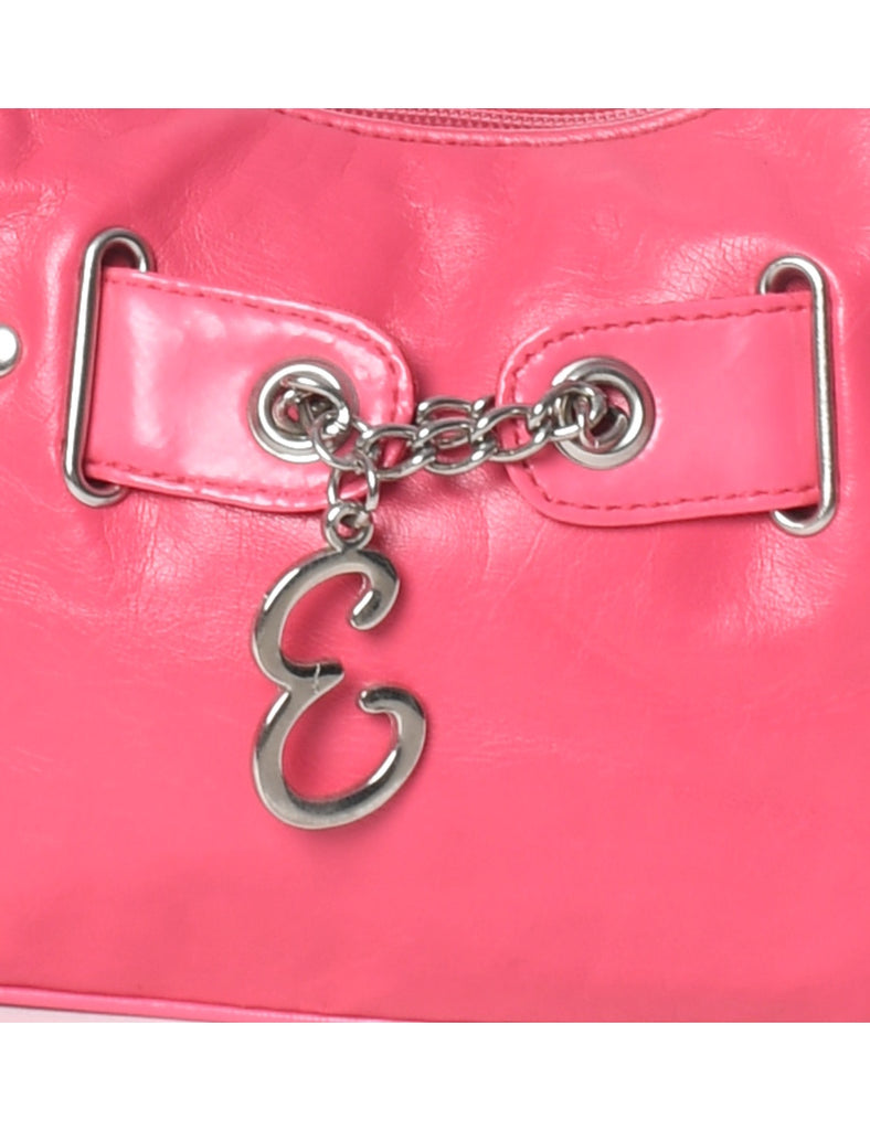Leather Pink Handbag - S