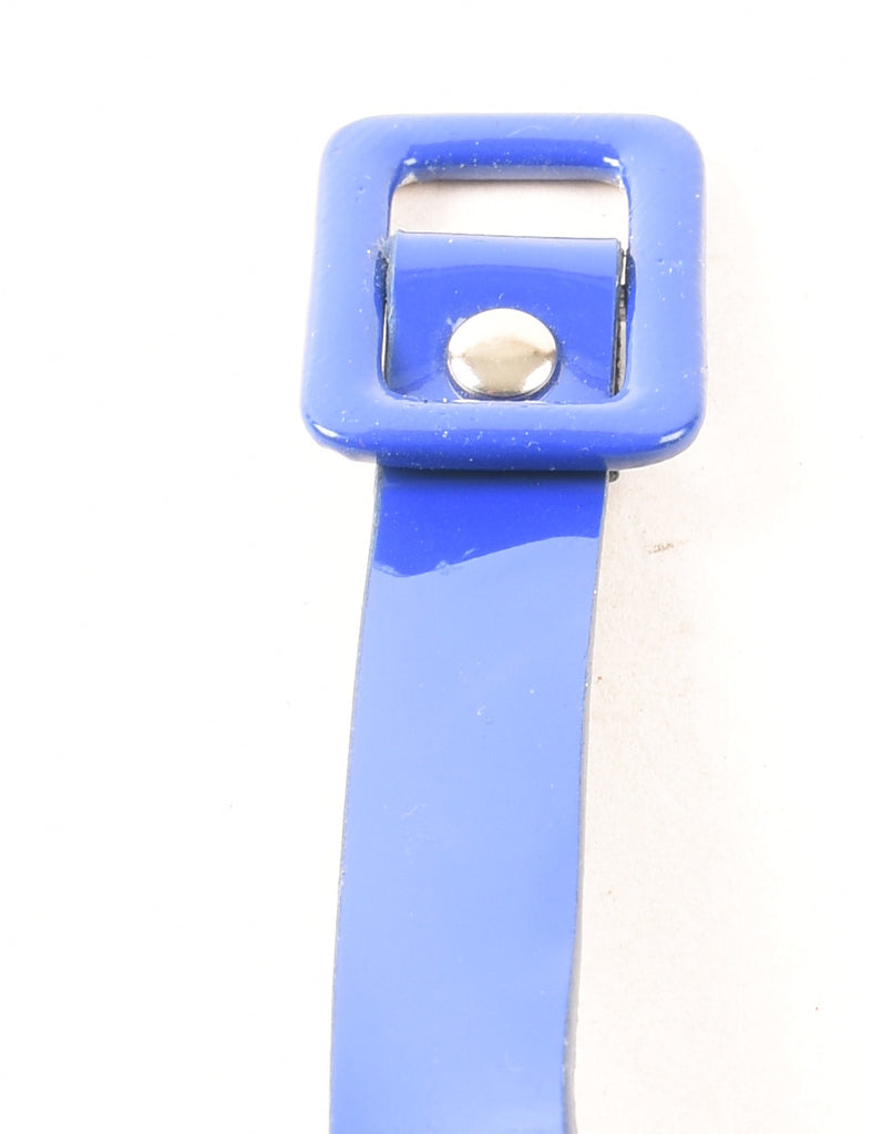 Leather Skinny Belt - M