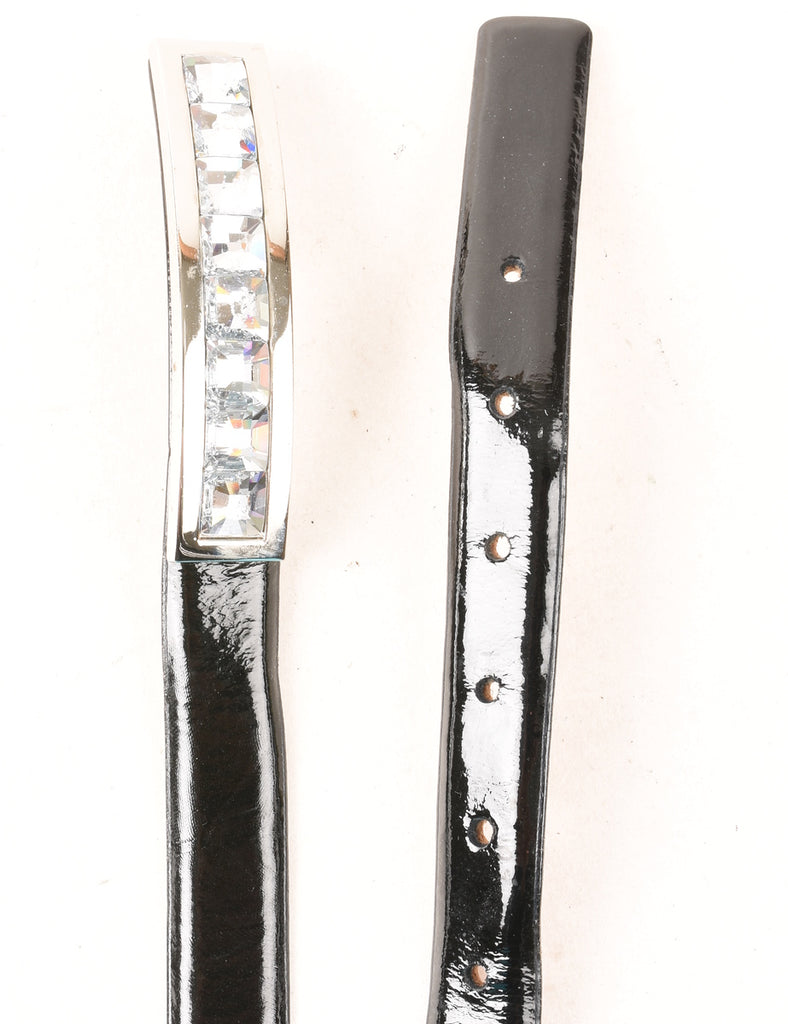 Leather Skinny Belt - XS