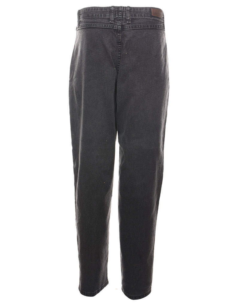 Lee Black Denim Trousers - W35 L30