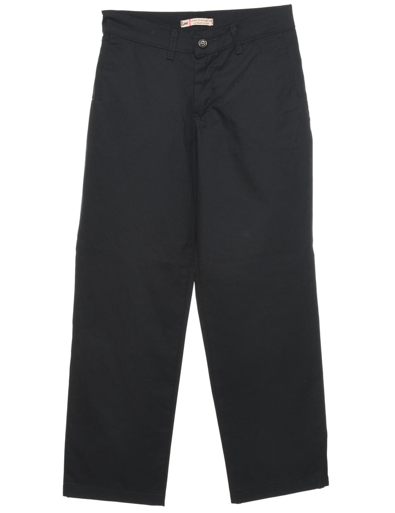 Lee Black Trousers - W27 L27