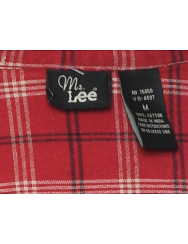 Lee Checked Shirt - M