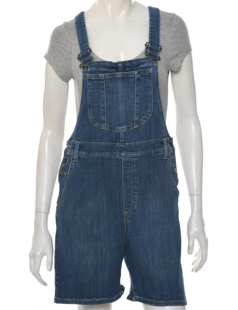Lee Cropped Dungarees - W36 L6