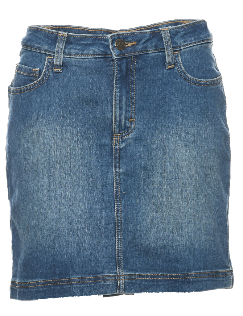 Lee Denim Midi Skirt - M