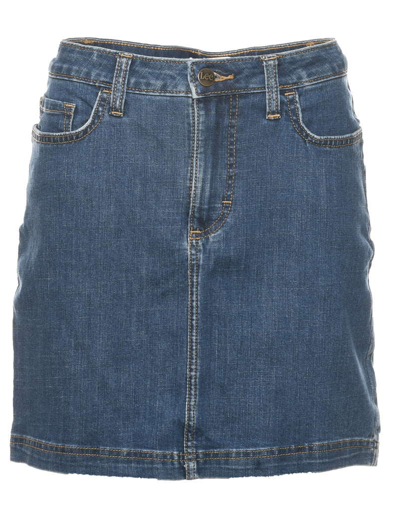 Lee Denim Midi Skirt - M
