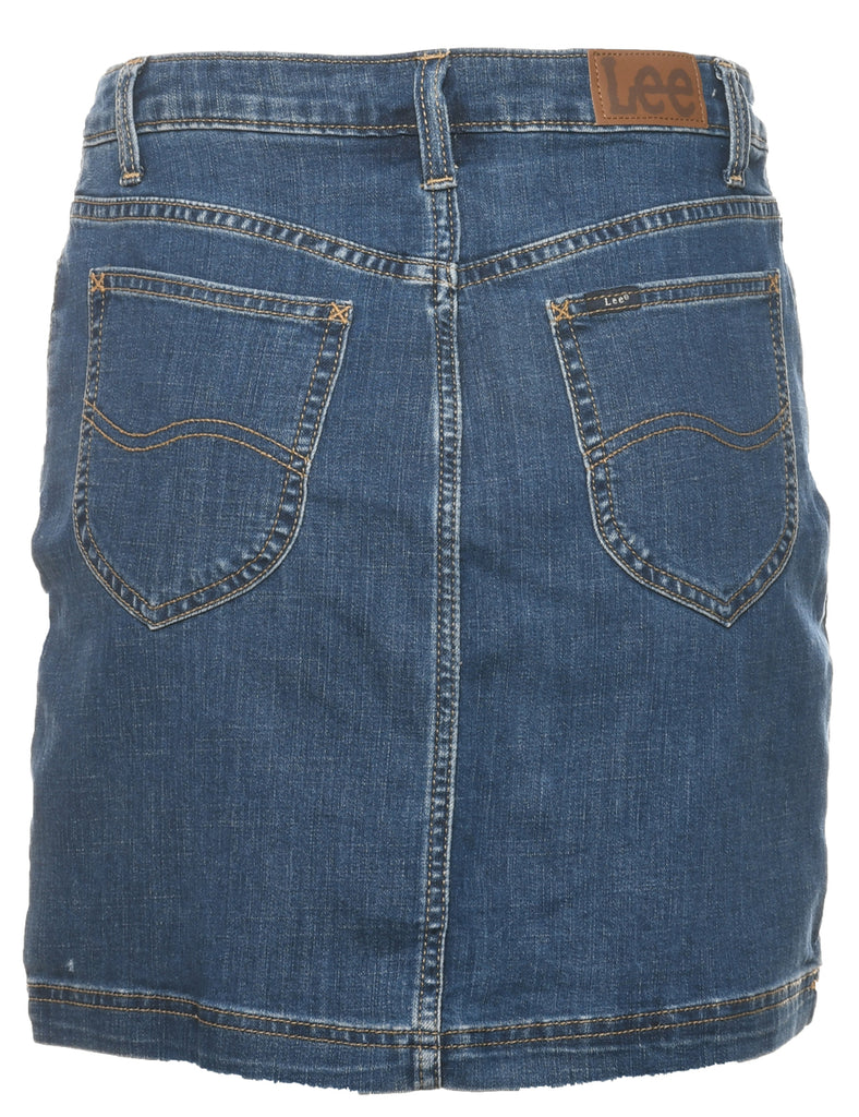 Lee Denim Midi Skirt - M