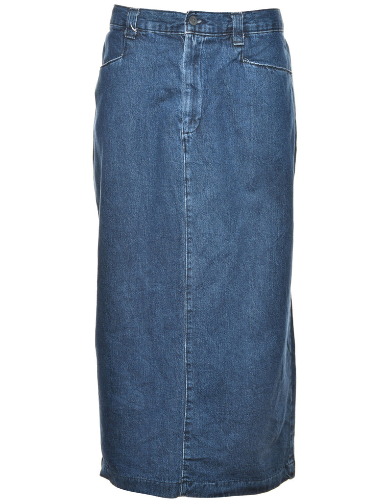 Lee Indigo Denim Skirt - M