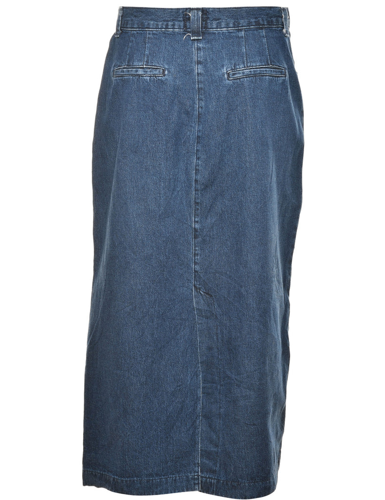 Lee Indigo Denim Skirt - M