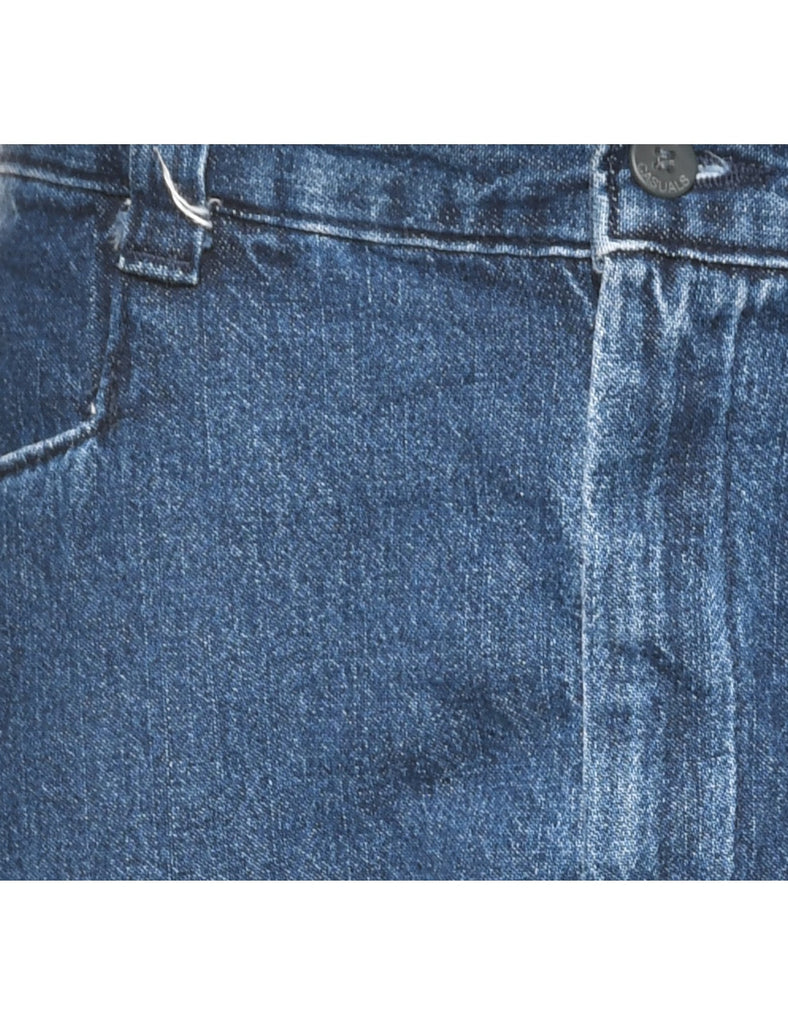 Lee Indigo Denim Skirt - M