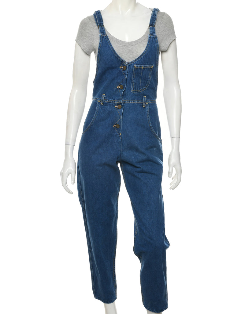 Lee Medium Wash Dungarees - W31 L27
