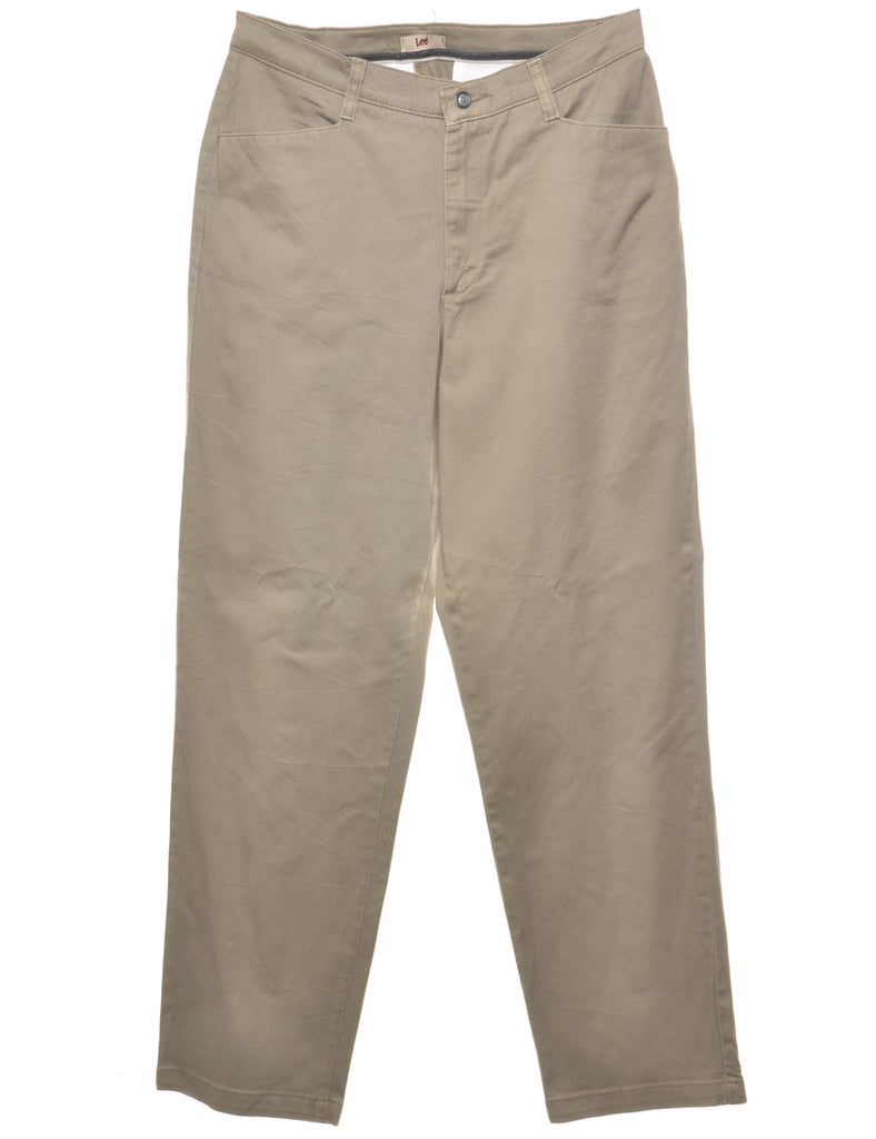 Lee Olive Green Trousers - W32 L30