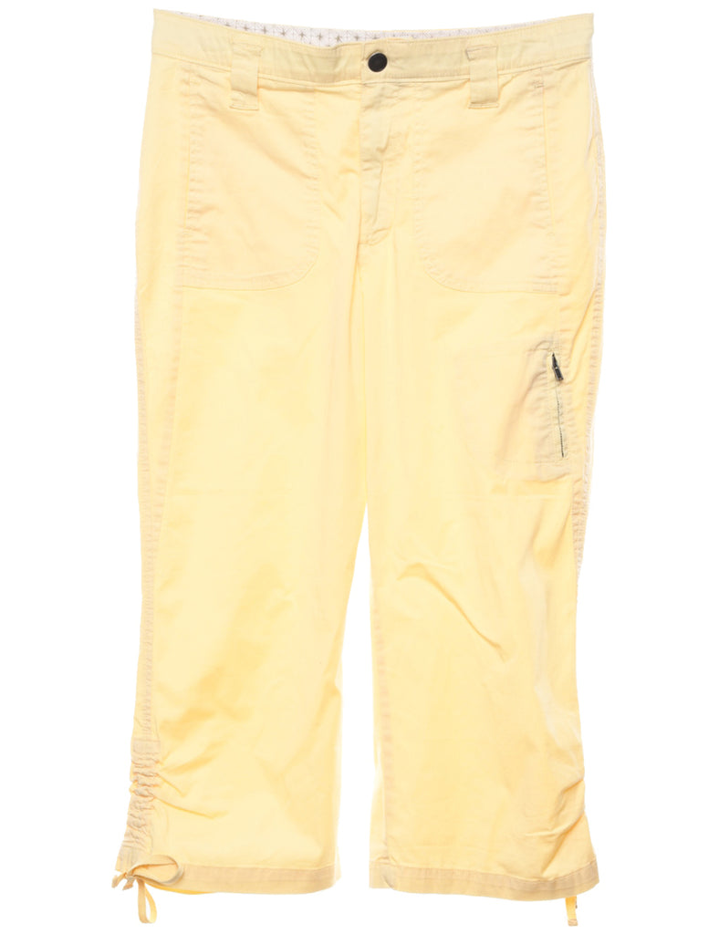 Lee Pale Yellow Trousers - W31 L33