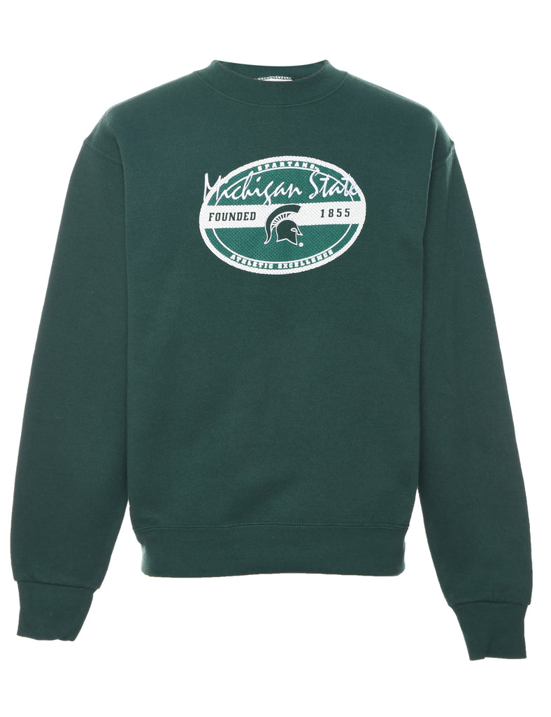 Lee Spartans Michigan State Printed Sweatshirt - M