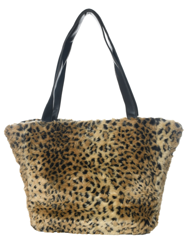 Leopard Pattern Handbag - M