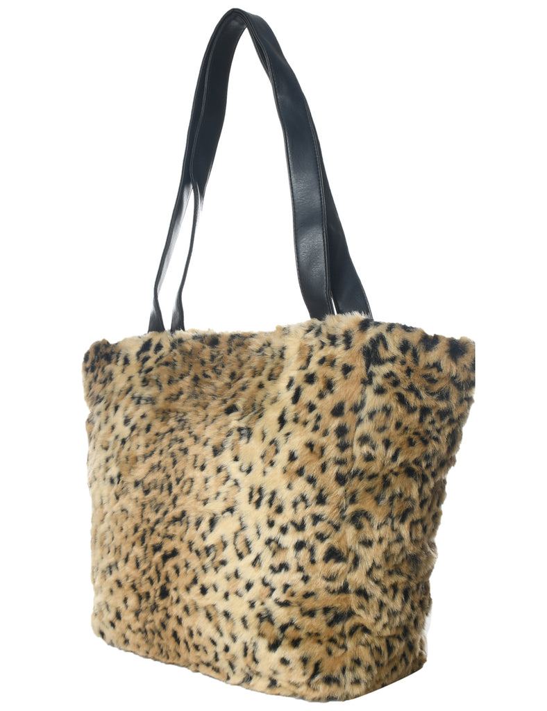 Leopard Pattern Handbag - M