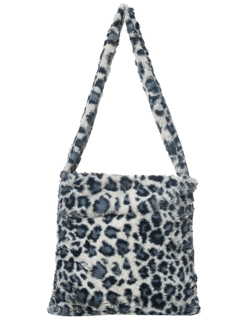Leopard Pattern Shoulder Bag - M