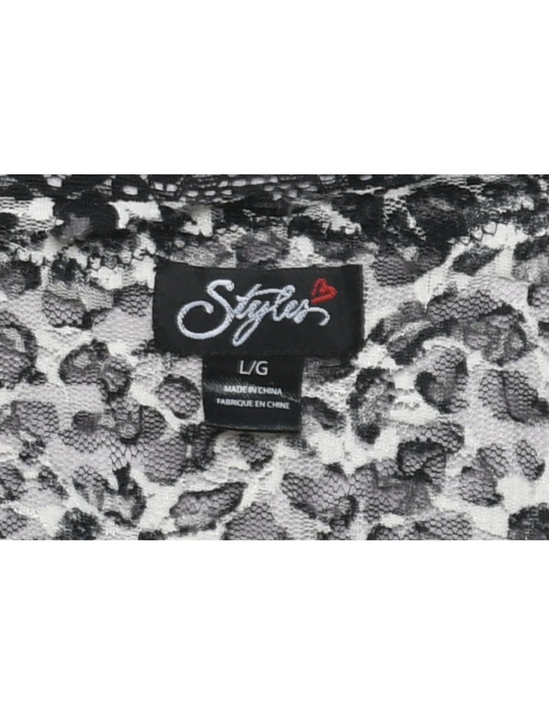Leopard Pattern Slip - S