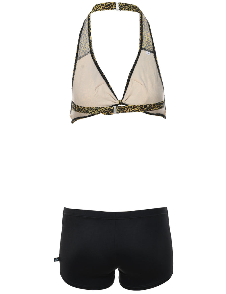 Leopard Print Bikini  - M