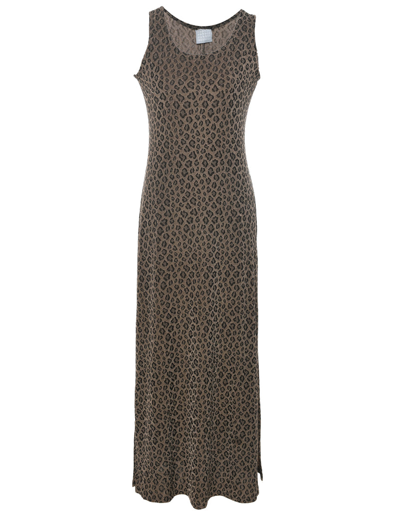 Leopard Print Dress - S