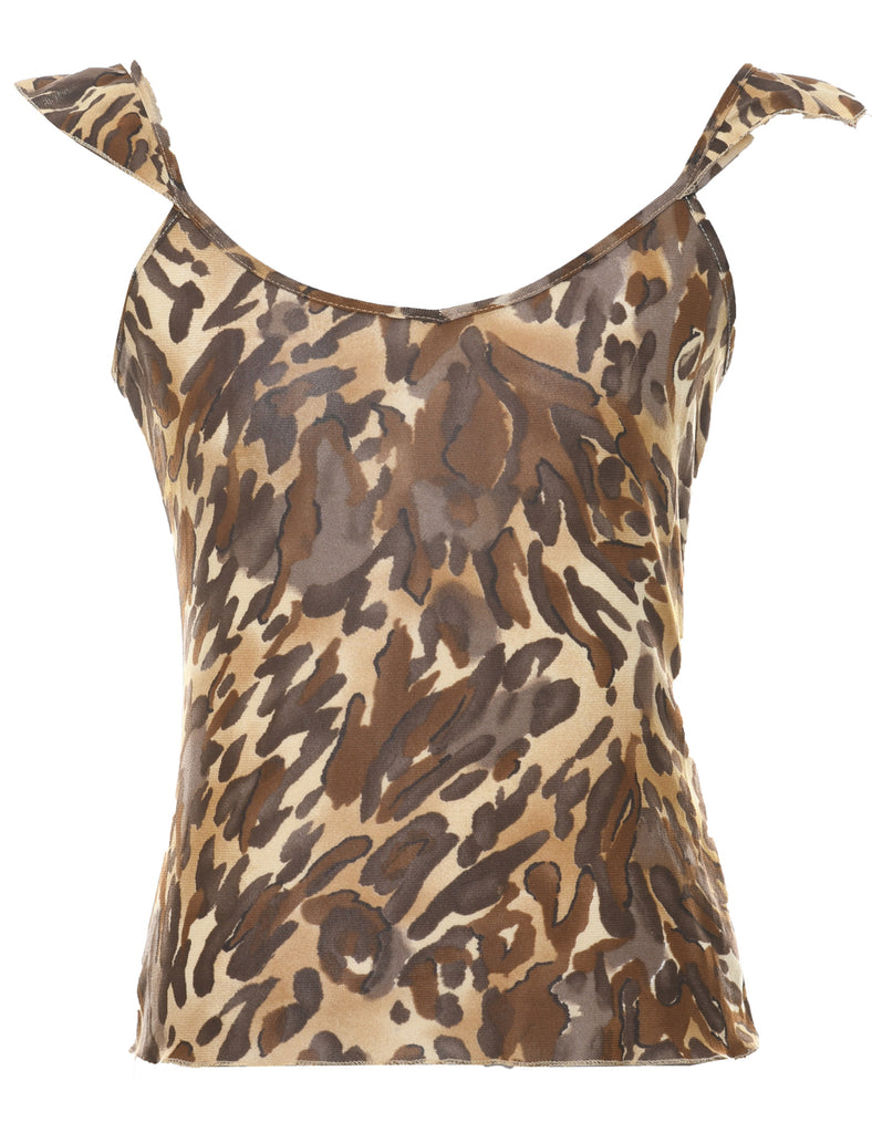 Leopard Print Top - XS