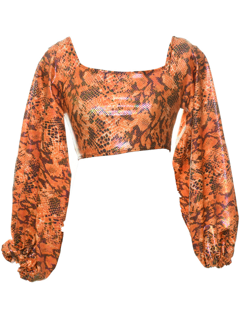 Leopard Print Top - XS