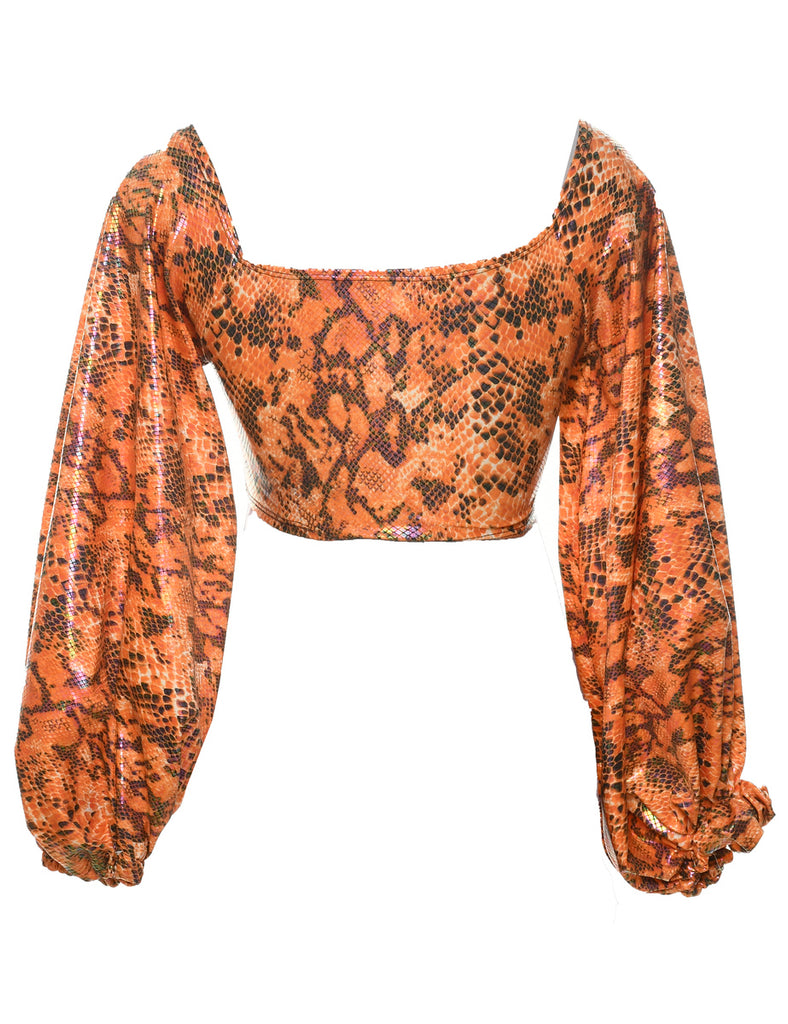 Leopard Print Top - XS