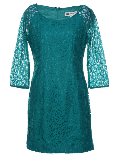 Women's Leslie Fay Leslie Fay Evening Dress Green, M