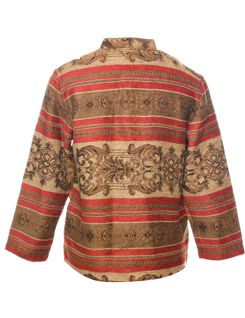 Leslie Fay Tapestry Jacket - M