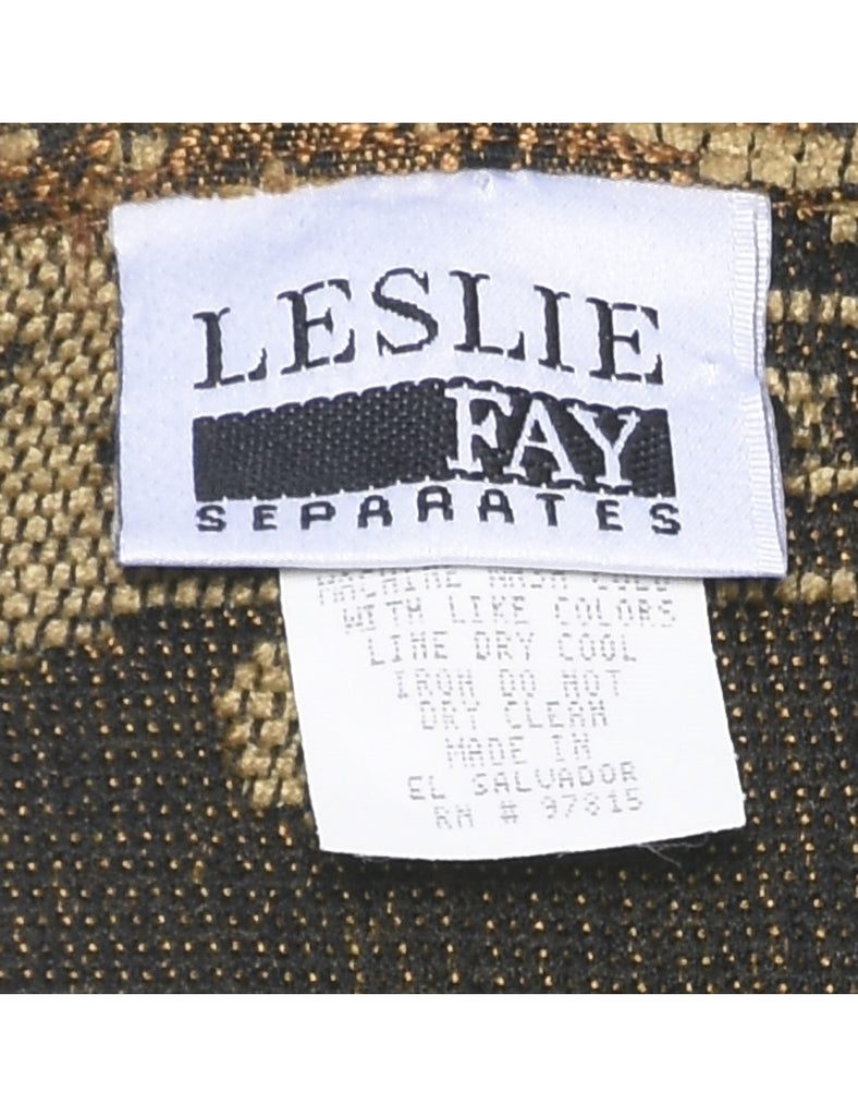 Leslie Fay Tapestry Jacket - M