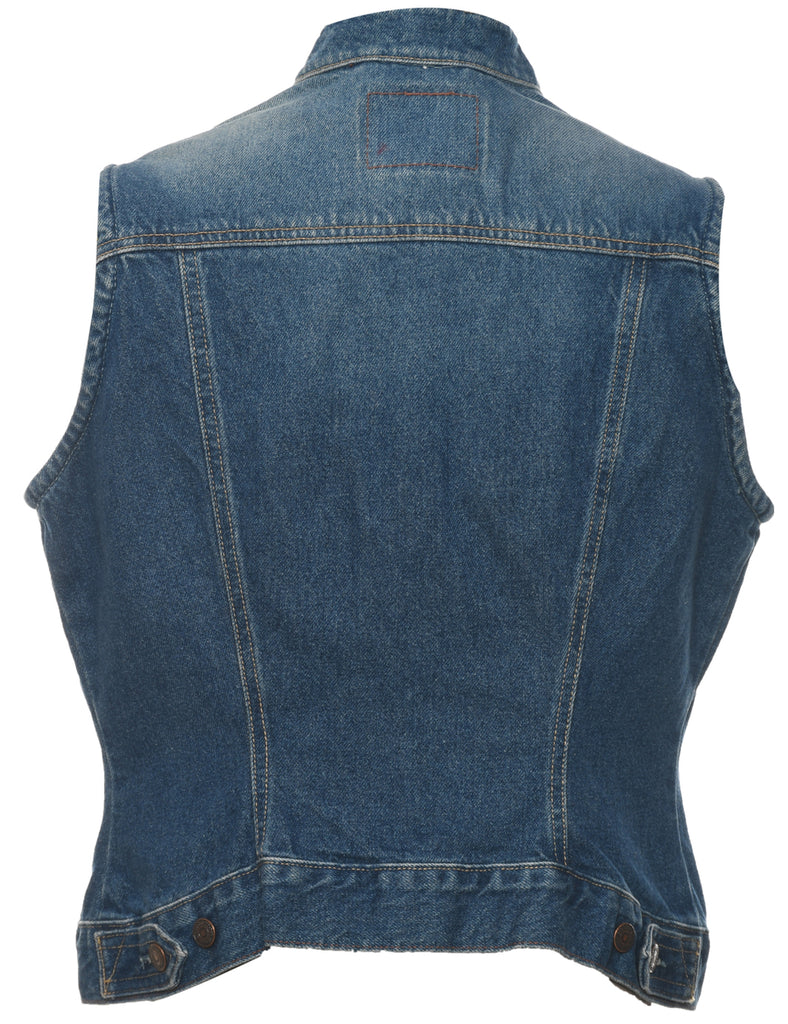 Levi's 1990s Stone-Wash Denim Vest - L
