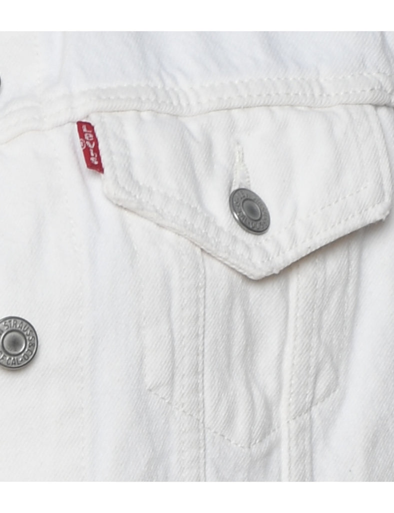 Levi's Classic White Denim Jacket - M