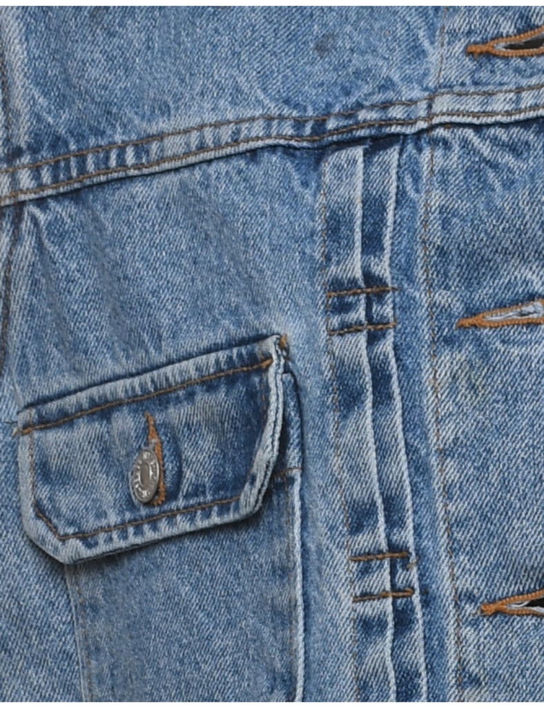 Levi's Embellished 1990s Denim Vest - M