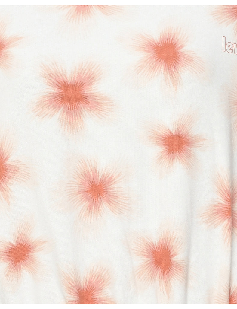 Levi's Floral Printed Sweatshirt - L