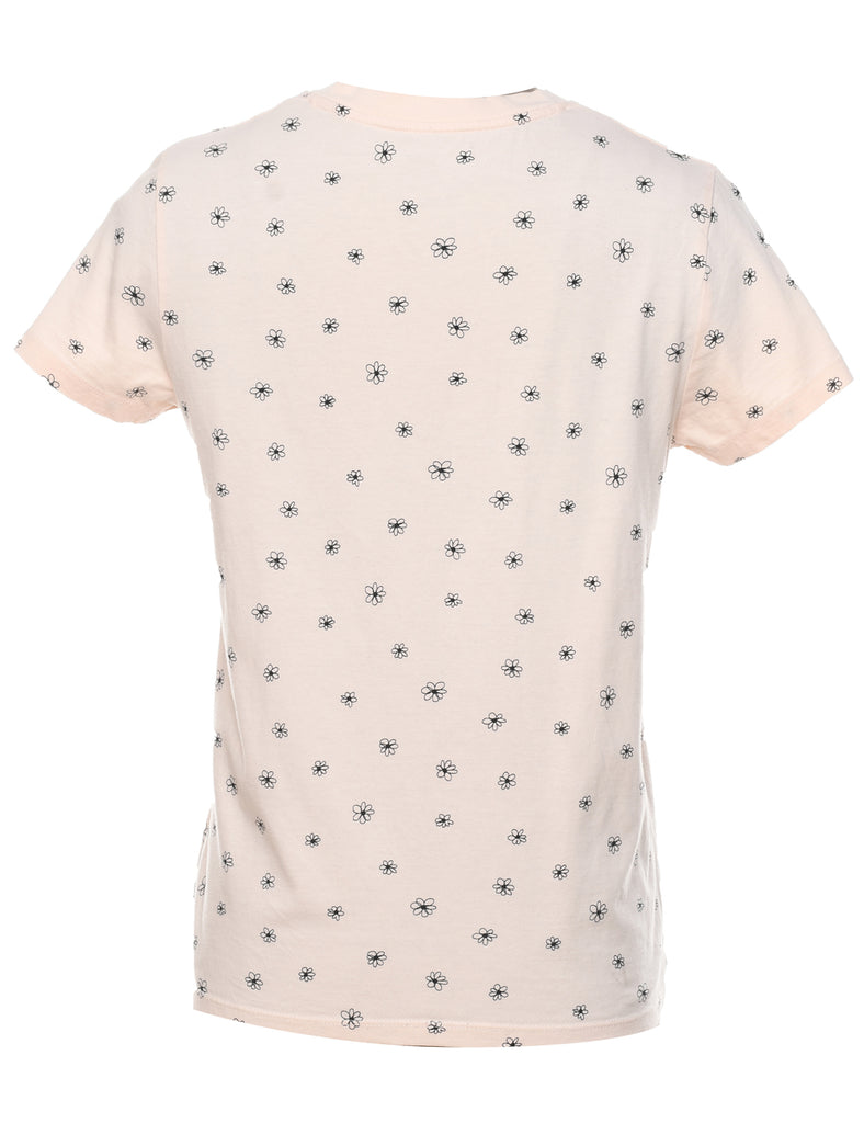 Levi's Floral Printed T-shirt - S