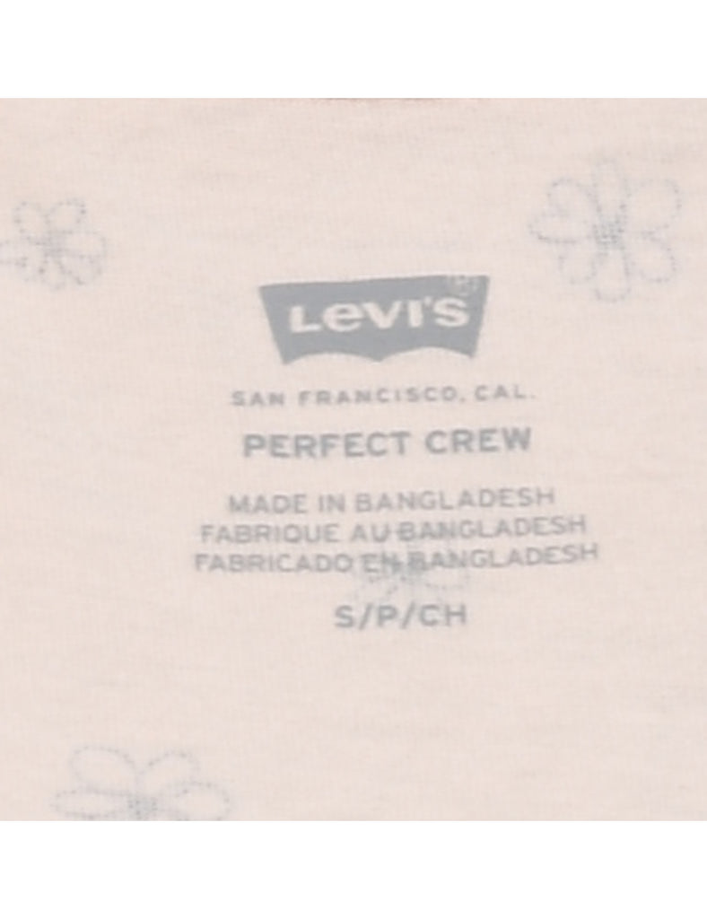 Levi's Floral Printed T-shirt - S