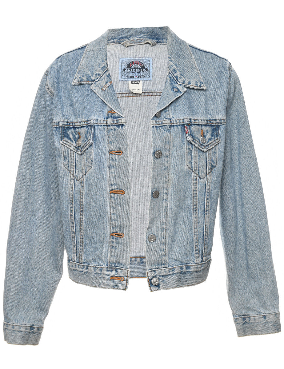 Women's Levi's Levi's Light Wash Denim Jacket Denim, M Beyond Retro
