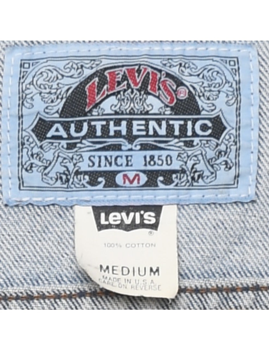 Women's Levi's Levi's Light Wash Denim Jacket Denim, M Beyond Retro