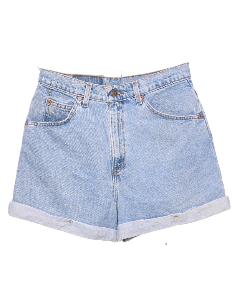 Levi's Rolled Hem Denim Shorts - W28 L3
