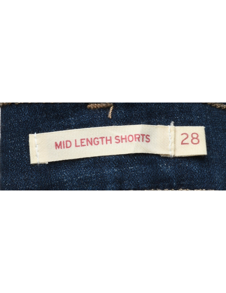 Levi's Rolled Hem Denim Shorts - W30 L4