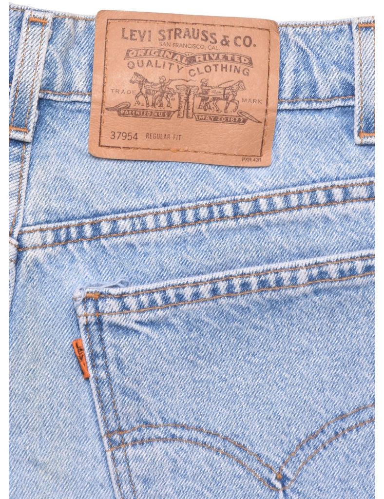 Levi's Rolled Hem Denim Shorts - W28 L3