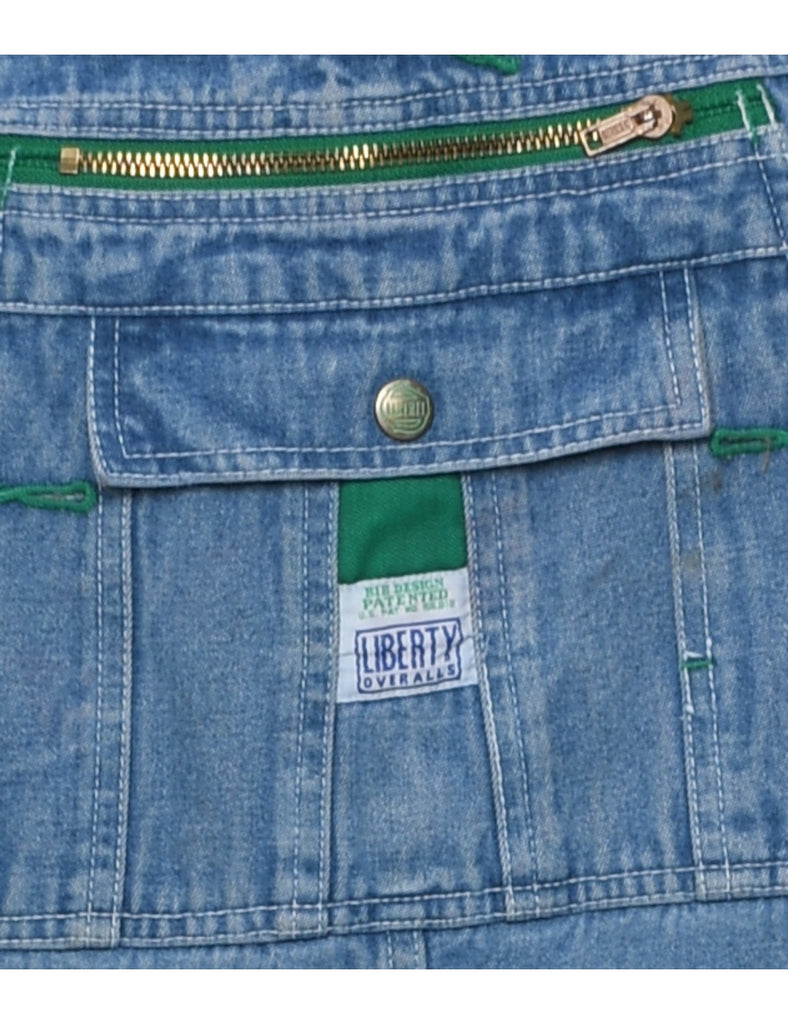 Liberty Light Wash Dungarees - W38 L32