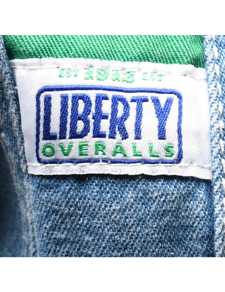 Liberty Light Wash Dungarees - W41 L27