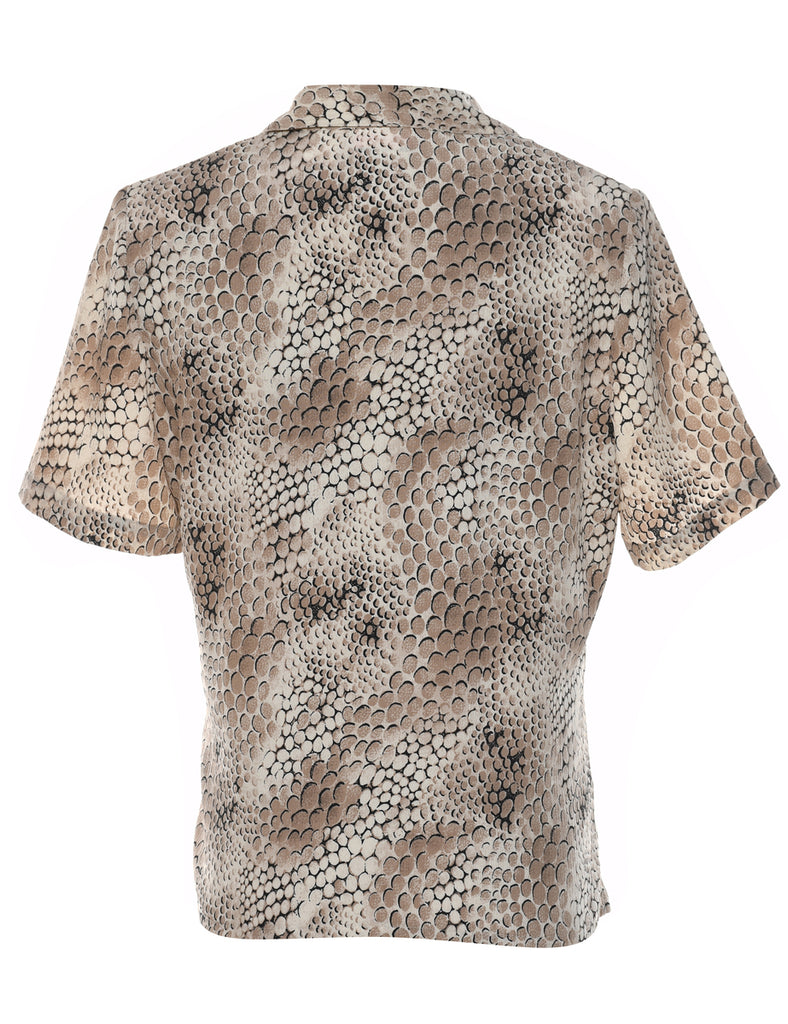 Light Brown Blouse - L